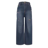 شلوار جین بگ زنانه مدل فلر بگ کد 164