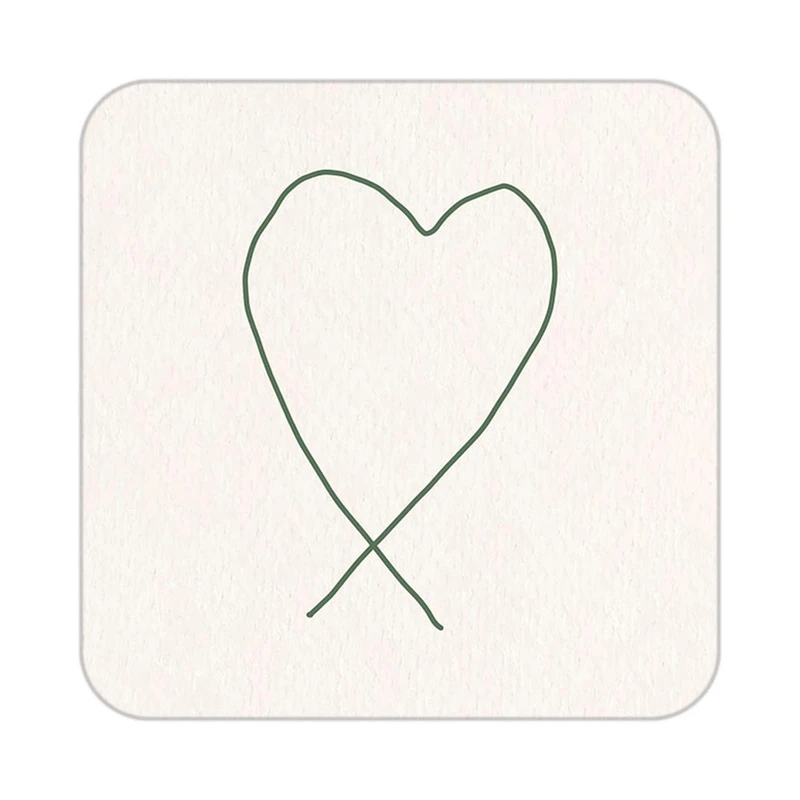 زیر لیوانی کاکتی طرح عاشقانه مدل mp37606