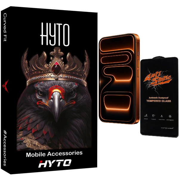 محافظ صفحه نمایش انتی استاتیک هیتو مدل Axion مناسب برای گوشی موبایل اپل Iphone 17 pro max