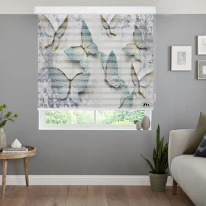 پرده زبرا زیو مدل 3D-1061 سایز 150x150 سانتی متر