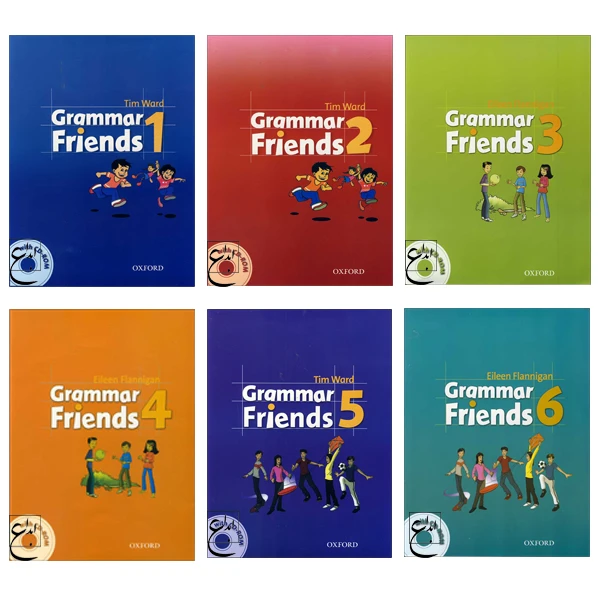 کتاب Grammar Friends اثر جمعی از نویسندگان انتشارات ابداع 6 جلدی