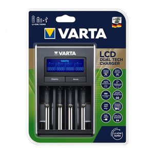 شارژر باتری وارتا مدل LCD DUAL TECH CHARGER