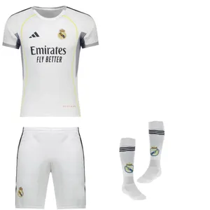 ست 3 تکه لباس ورزشی پسرانه مدل رئال مادرید طرح امباپه شماره 10 کد 2026