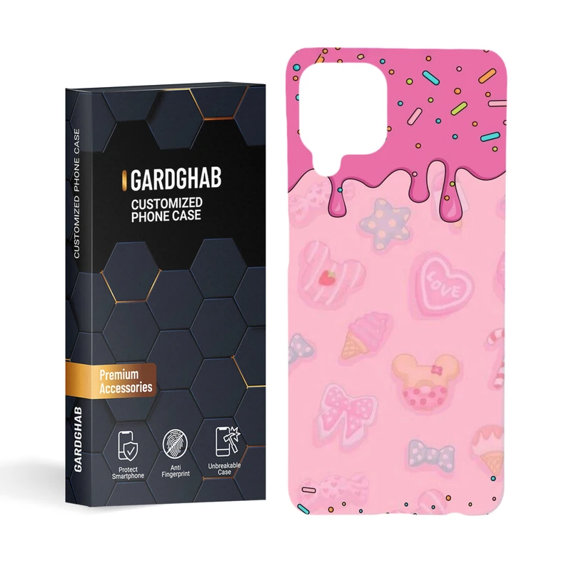 کاور گارد قاب مدل دخترانه مناسب برای گوشی موبایل سامسونگ galaxy a22 4g