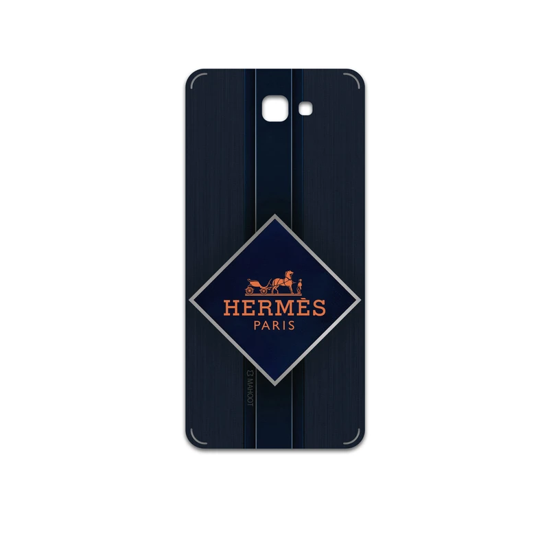 برچسب پوششی ماهوت مدل Hermes-Logo مناسب برای گوشی موبایل سامسونگ Galaxy J7 Prime