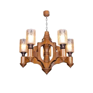 لوستر 5 شعله مدل فروزان