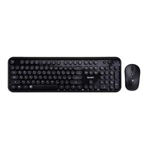 نقد و بررسی کیبورد و ماوس بی سیم بیاند مدل BMK-8101RF، سوییچ ممبران، Full-Size توسط خریداران