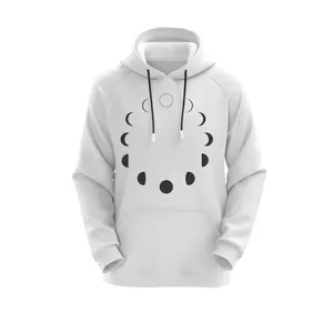 هودی زنانه مدل ماه کد J93 سفید