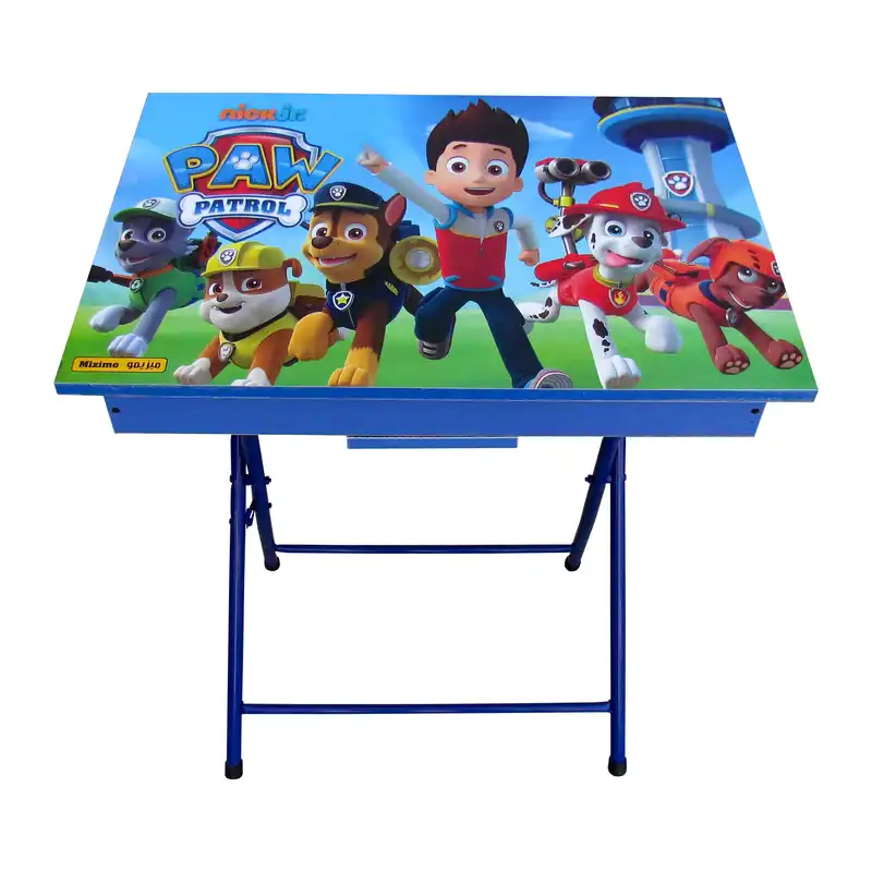 ست میز تحریر و صندلی میزیمو مدل سگ های نگهبان کد 66