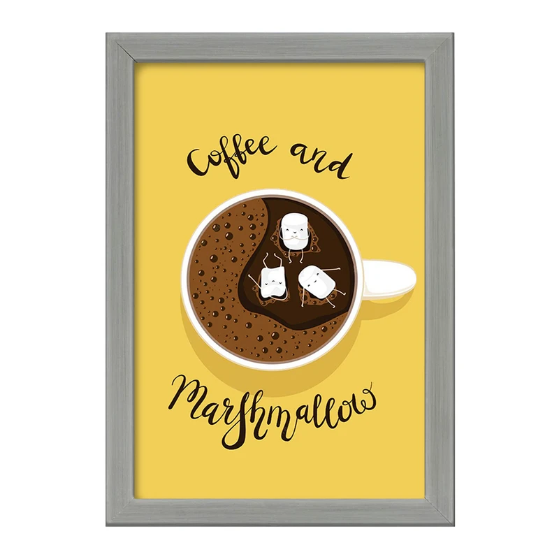 تابلو خندالو طرح کافی شاپ قهوه کد 27507