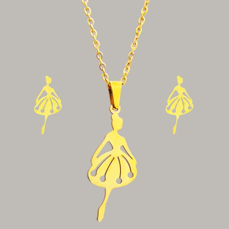 نیم ست زنانه مدل دختر رقصنده