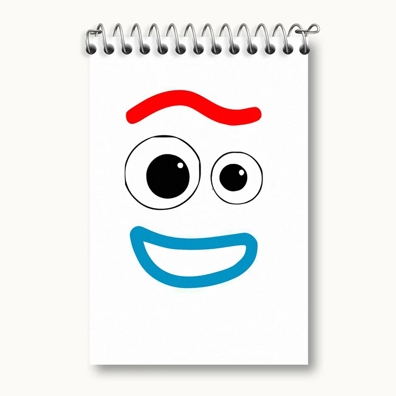 دفتر یادداشت 50 برگ خندالو طرح داستان اسباب بازی (Toy Story) کد N5216