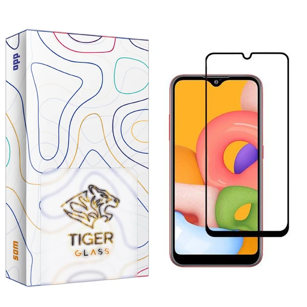 محافظ صفحه نمایش تایگر گلس مدل SAM2 مناسب برای گوشی موبایل سامسونگ Galaxy A01