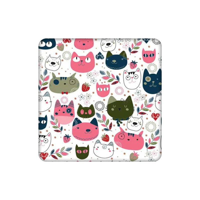 زیر لیوانی طرح گربه کد    4872262