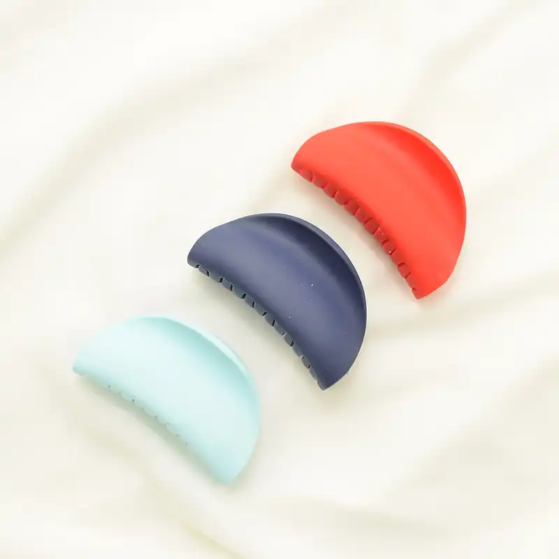 کلیپس مو زنانه مدل شمعی نشکن کد AGH بسته 3 عددی