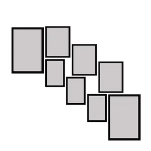 backlit photo frame model 215-137 set of 9 numbers