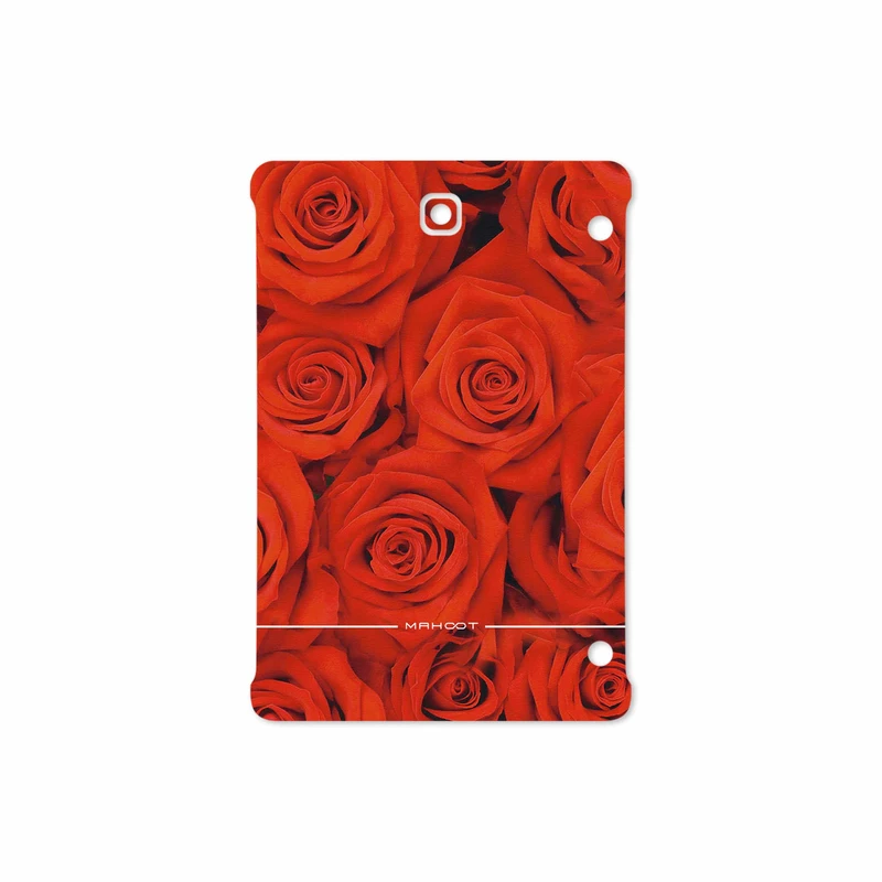 برچسب پوششی ماهوت مدل Red-Flower مناسب برای تبلت سامسونگ Galaxy Tab S2 8.0 2016 T719N