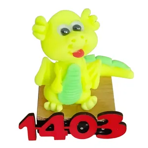 مجسمه مدل اژدها نماد سال 1403
