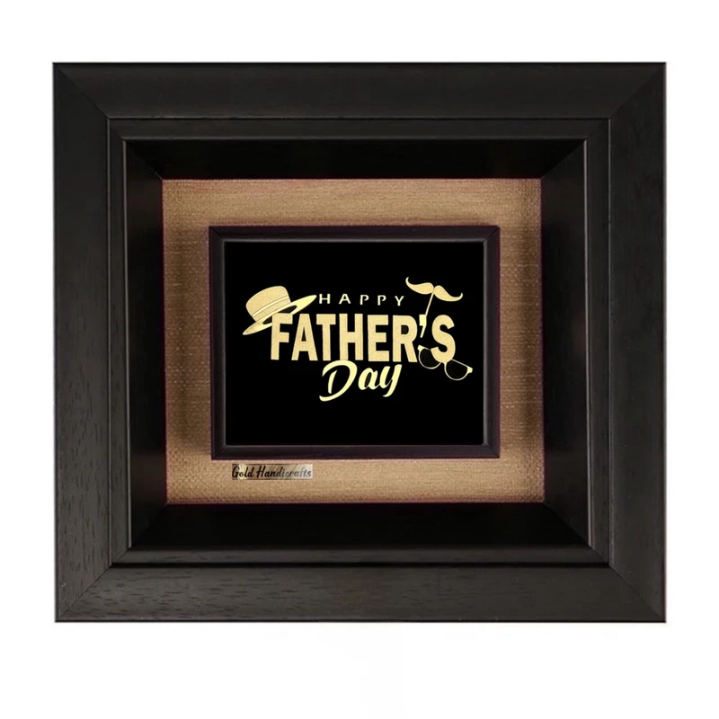 تابلو طلاکوب زرکات طرح پدر مدل F319