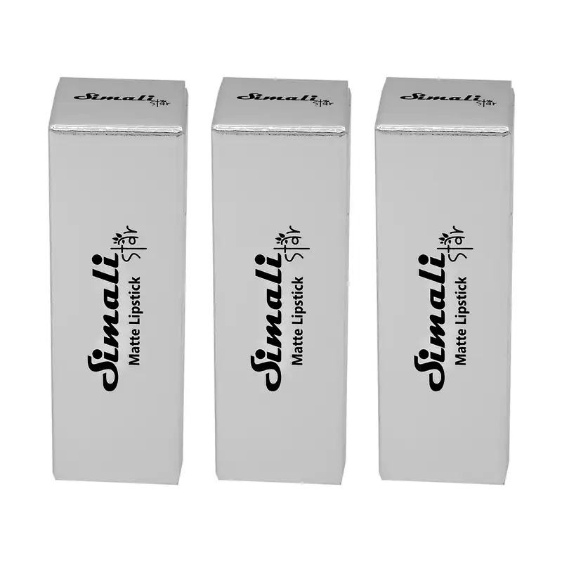 رژ لب جامد سیمالی استار شماره 12 مجموعه 3 عددی