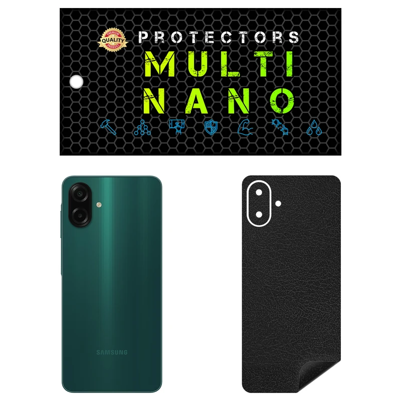 برچسب پوششی مولتی نانو طرح چرم مدل X-F1L مناسب برای گوشی موبایل سامسونگ Galaxy A07 4G