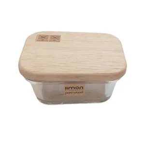 ظرف نگهدارنده لیمون مدل درب چوبی کد RM180