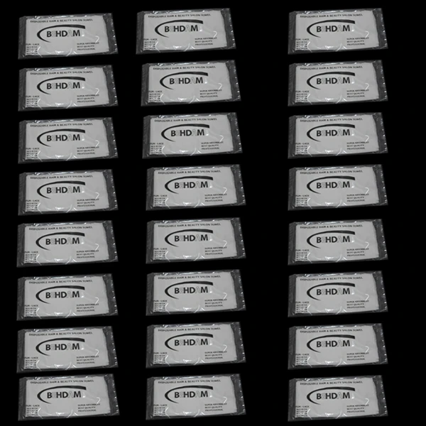  حوله یکبار مصرف بهدم مدل 40 سایز 40x80 سانتی متر بسته 24عددی