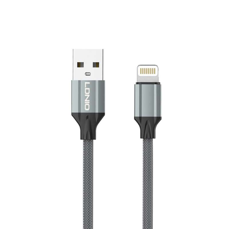 کابل تبدیل USB به لایتنینگ الدنیو مدل LS441 طول 1 متر کابل تبدیل USB به لایتنینگ الدنیو مدل LS441 طول 1 متر