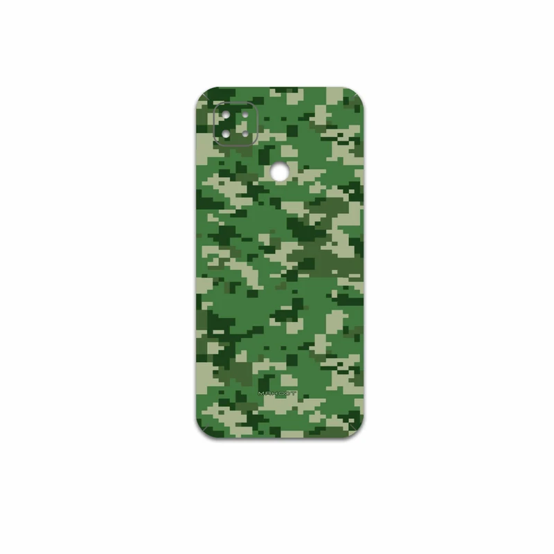 برچسب پوششی ماهوت مدل Army-Green-Pixel مناسب برای گوشی موبایل شیائومی Poco C3