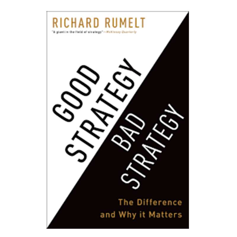 کتاب GOOD STRATEGY BAD STRATEGY اثر RICHARD RUMELT انتشارات مهربان
