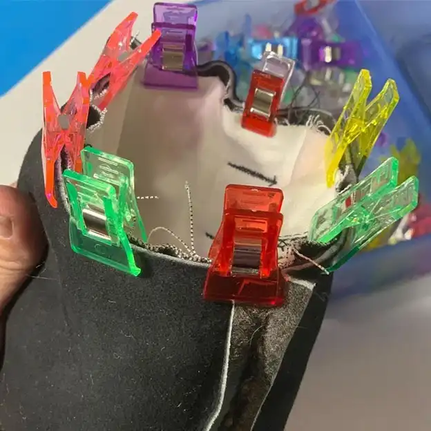 گیره نگهدارنده پارچه مدل 02 بسته 10 عددی