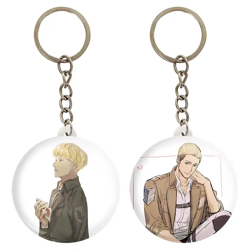 جاکلیدی خندالو مدل ارمین انیمه اتک آن تایتان کد 1859218590 مجموعه 2 عددی