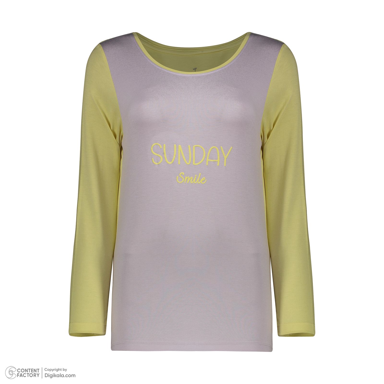 تی شرت آستین بلند زنانه ناربن مدل 1521852-63 - - 2