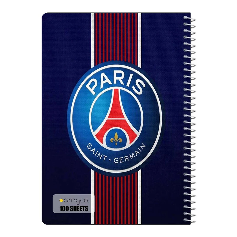 دفتر مشق 100 برگ سیمی کارنیکا طرح پاری سن ژرمن Paris Saint Germain کد 36281
