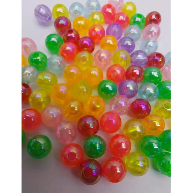 مهره دستبند مدل براق بسته 100 عددی