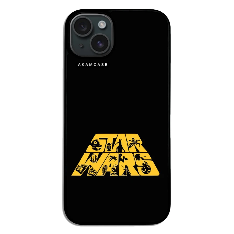 کاور آکام مدل AMC-WA15PLUS-STAR WARS4 مناسب برای گوشی موبایل اپل iPhone 15 Plus