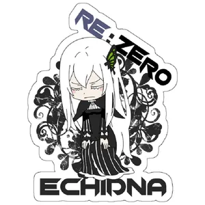 استیکر لپ تاپ مدل Re Zero - Echidna Witch of Greed