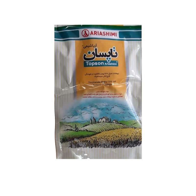 قارچ کش تاپسان آریا شیمی مدل تیوفانات متیل وزن 500 گرم