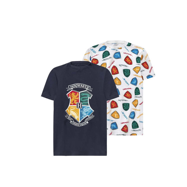 تی شرت آستین کوتاه پسرانه هری پاتر مدل New 2024 مجموعه دو عددی