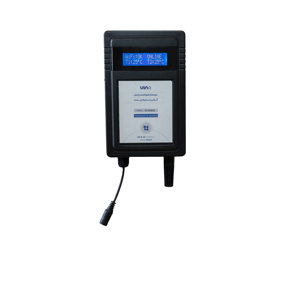 دیتالاگر دما و رطوبت آنلاین ویاک مدل TH-MW02 دیتالاگر دما و رطوبت آنلاین ویاک مدل TH-MW02