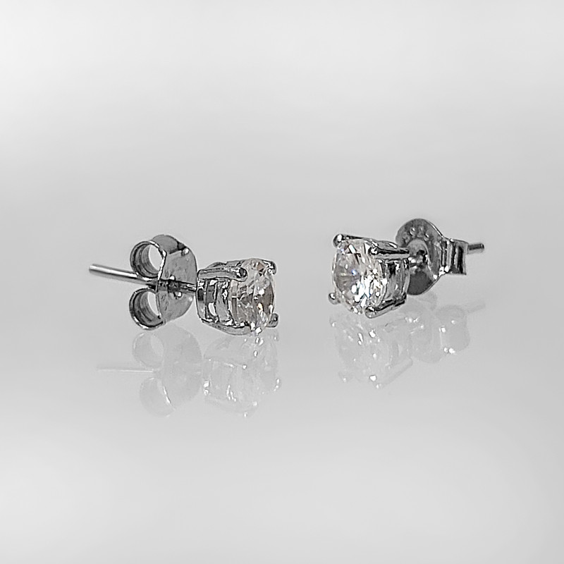 گوشواره نقره زنانه اقلیمه کد EN307