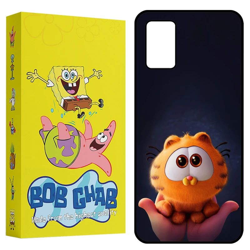 کاور باب قاب طرح گارفیلد مدل BCPA03S مناسب برای گوشی موبایل سامسونگ Galaxy A02s / M02s / A03s / F02s
