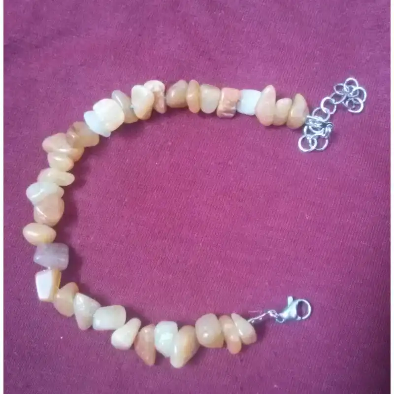 دستبند مدل سنگ آونتورین