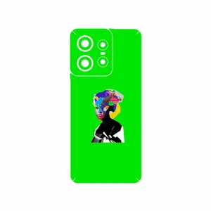 MAHOOT Collage of Women Portrait 3 Cover Sticker for Motorola Edge 50 Pro