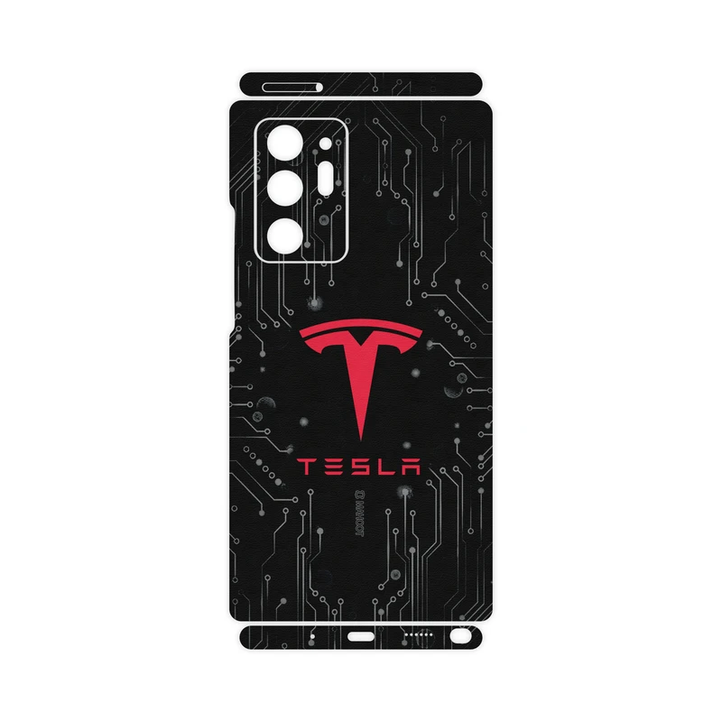 برچسب پوششی ماهوت مدل TESLA-Motors-FullSkin مناسب برای گوشی موبایل سامسونگ Galaxy Note20 ULTRA