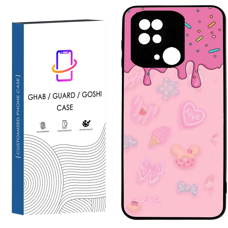 کاور قاب گارد گوشی طرح دخترانه کد 59 - TPU مناسب برای گوشی موبایل شیائومی Poco C40