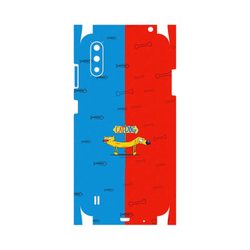 برچسب پوششی ماهوت مدل CatDog-FullSkin مناسب برای گوشی موبایل سامسونگ Galaxy A01