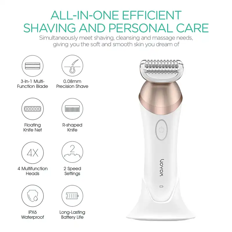 ماشین اصلاح موی بدن بانوان وویور مدل ES501