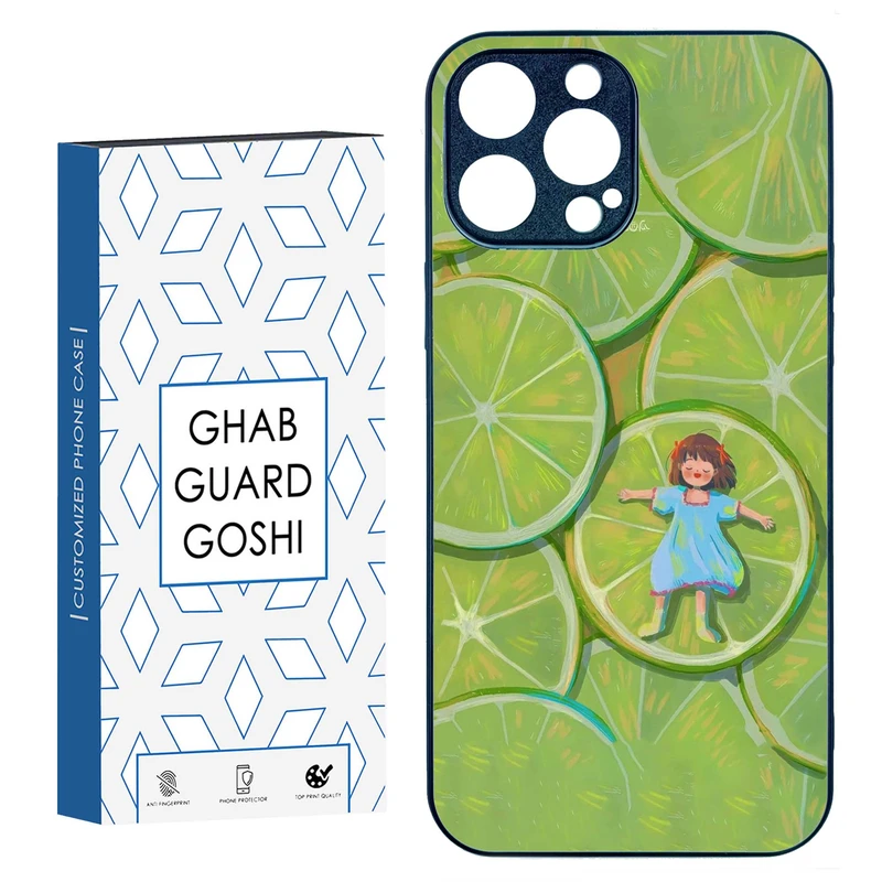 کاور قاب گارد گوشی طرح دختر لیمویی کد TPU-258 مناسب برای گوشی موبایل اپل IPHONE 15 PRO MAX