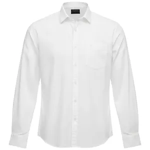 پیراهن آستین بلند یقه برگردان مردانه پالوته مدل PLT-PIR-W